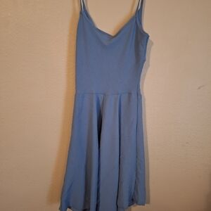 See You Monday Blue Midi Dress